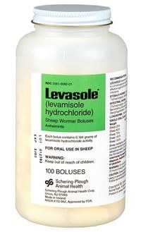 Levamisole HCL sheep bolus