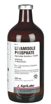 Levamisole phosphate injectable